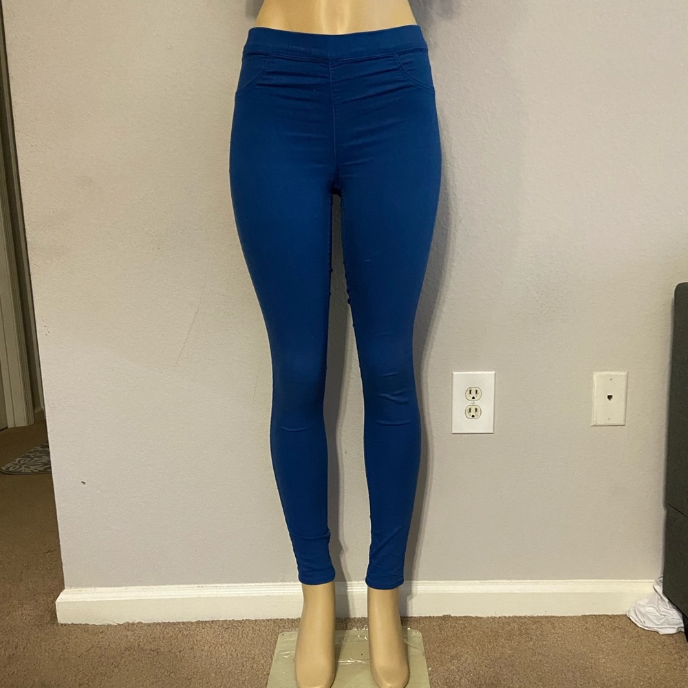 H&M jeggings blue SIZE 6